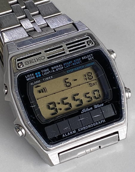 ◎SEIKO シルバーウェーブ 電池新品 Cal8221-5000【ジャンク