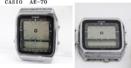 カシオ: デジタルな腕時計たち ２