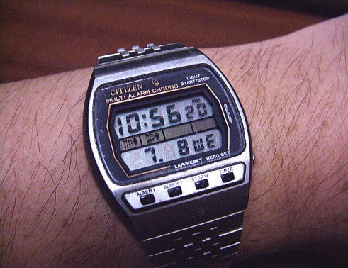 シチズン週間～: デジタルな腕時計たち ２