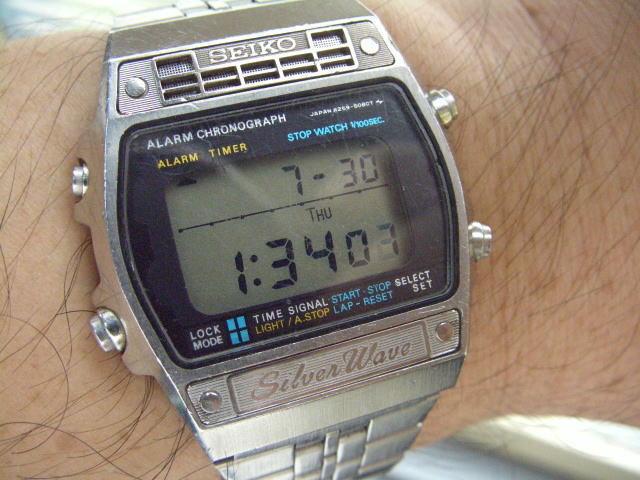 復活 成功 セイコー デジタルな腕時計たち ２