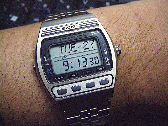 ８０年代 セイコー デジタル デジタルな腕時計たち ２
