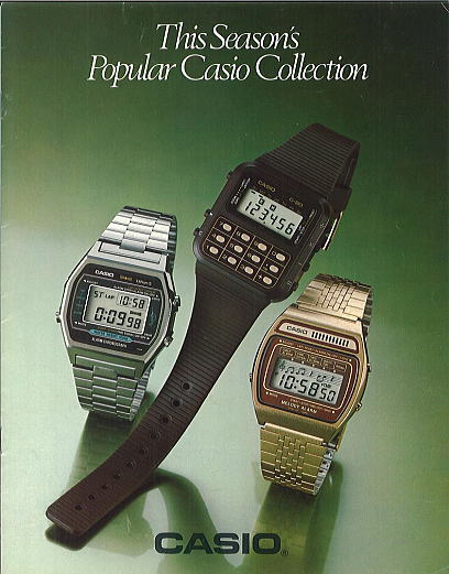 カシオ・メロディーアラーム: デジタルな腕時計たち ２